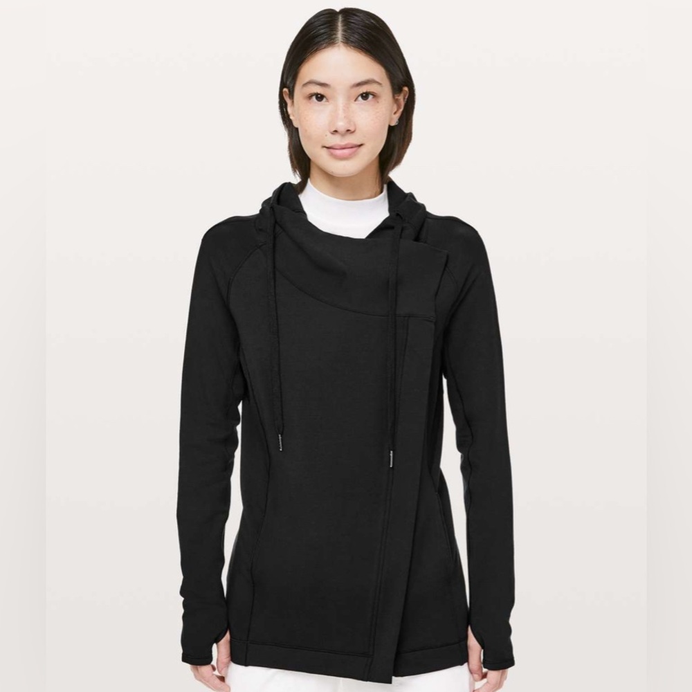 Lululemon Coast Easy Wrap Jacket Black
